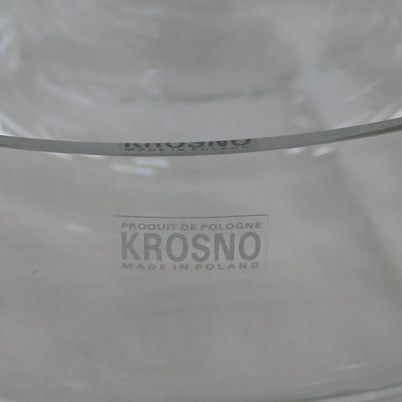 Krosno divided glass serving dish - Picture 6 of 7